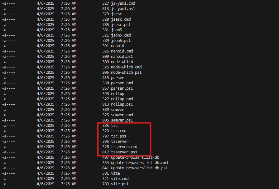 No tailwind binaries