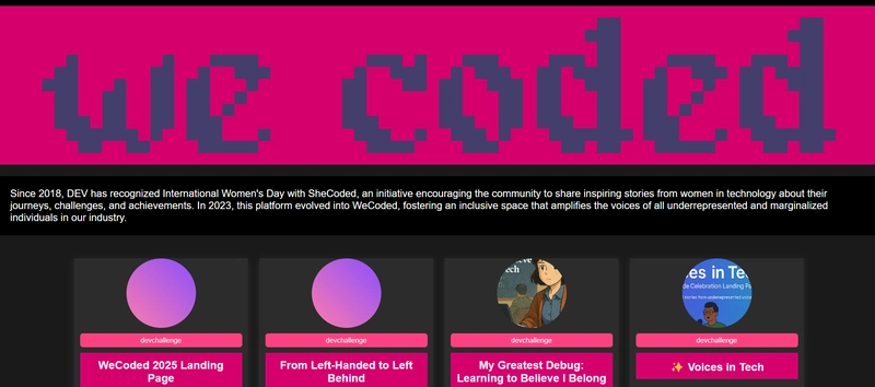 WeCoded Challenge