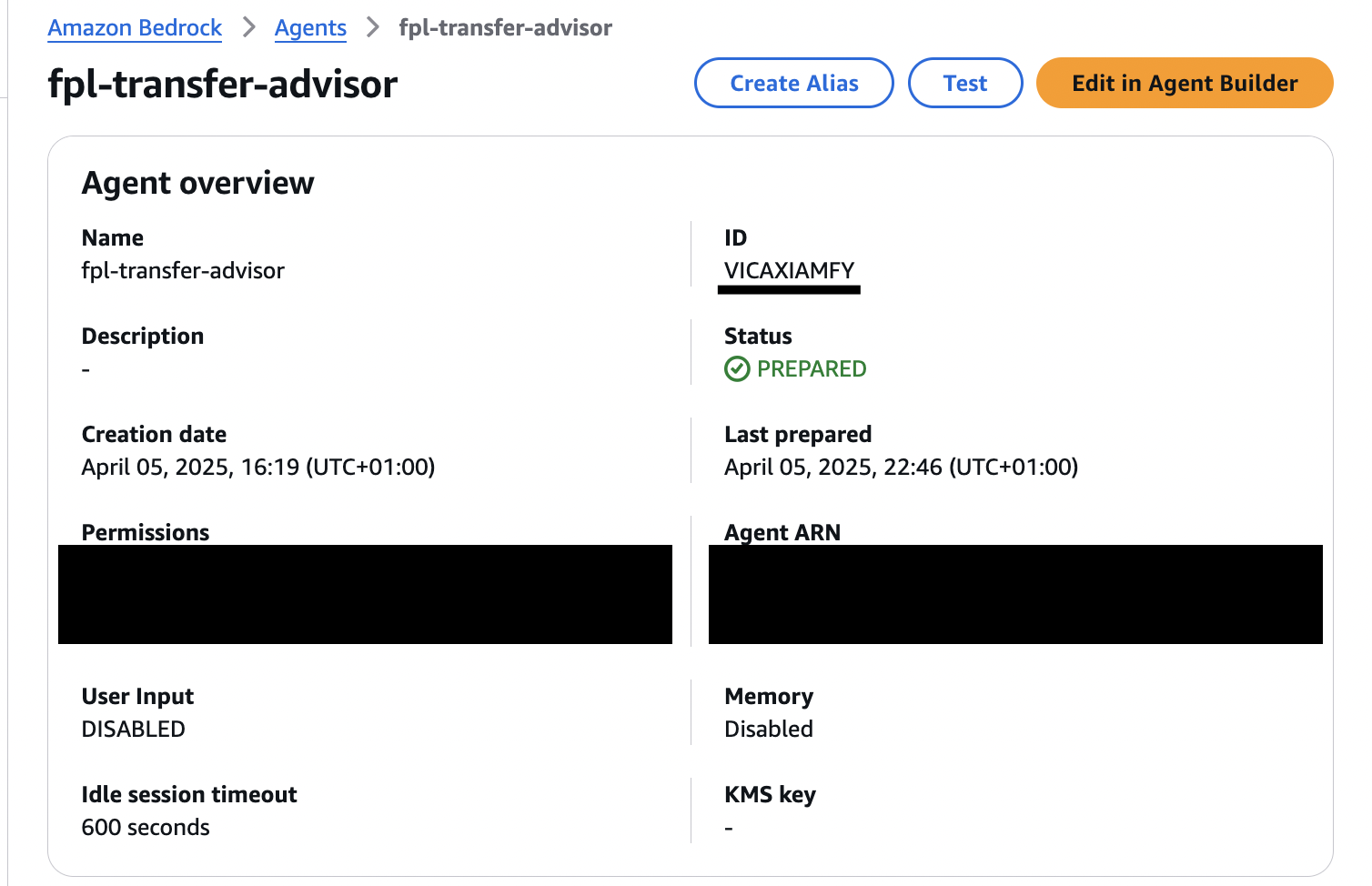 Agent Details