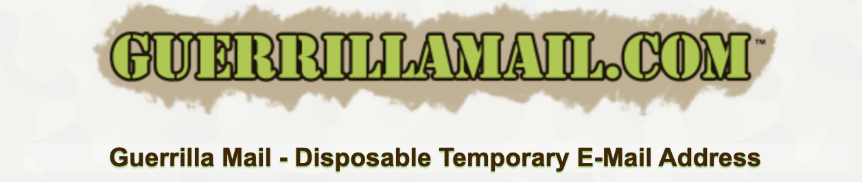 Guerrilla Mail logo