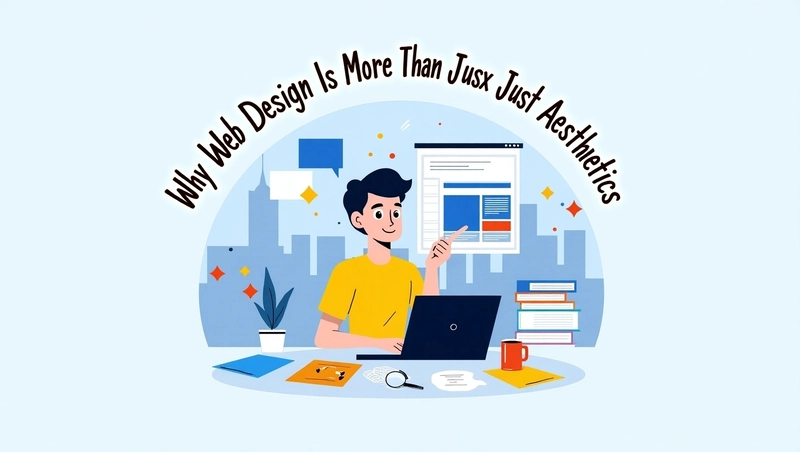 Why Web Design Is More Than Just Aesthetics: A Beginner's Perspective