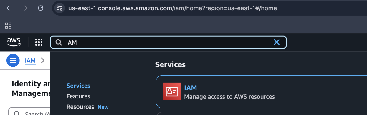 IAM service