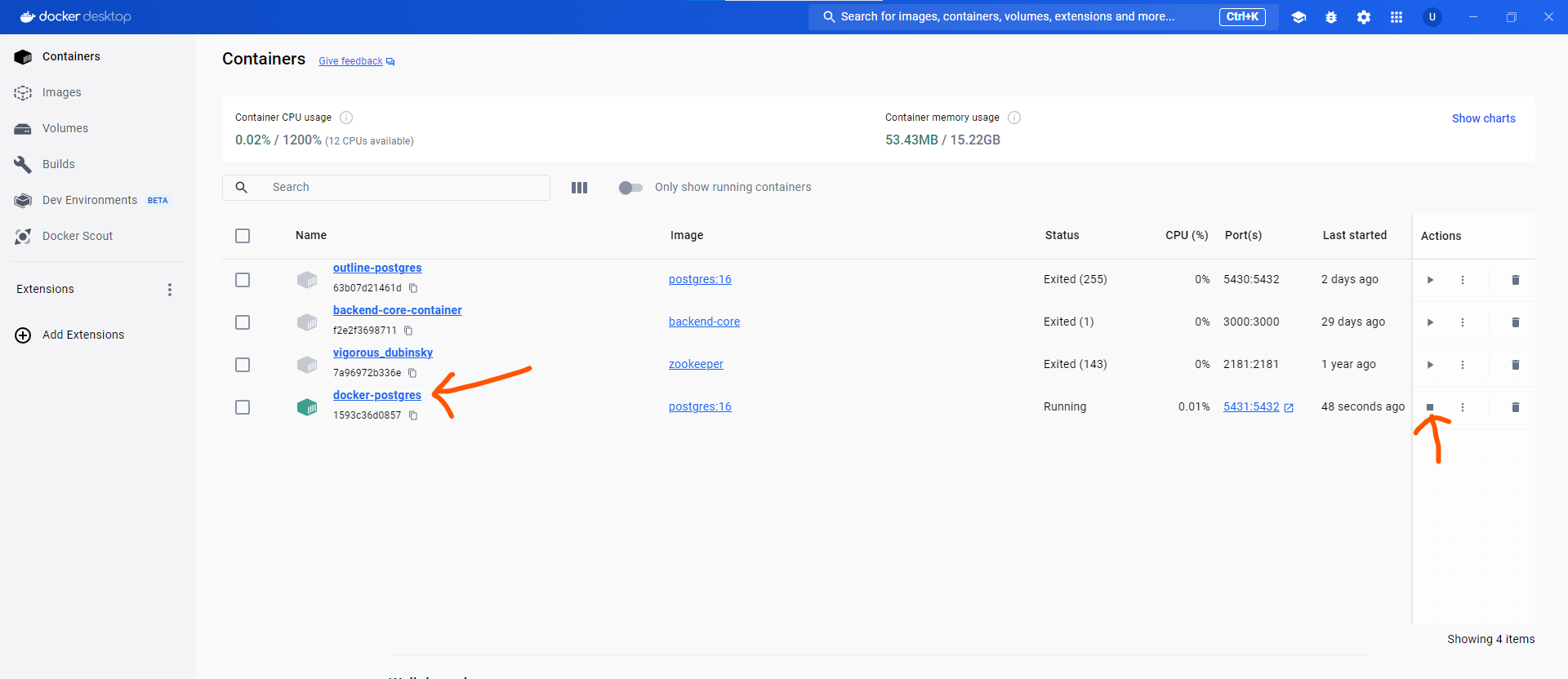 Signup and Install docker desktop