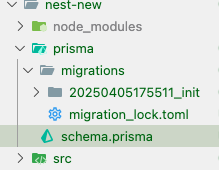 Migration folder