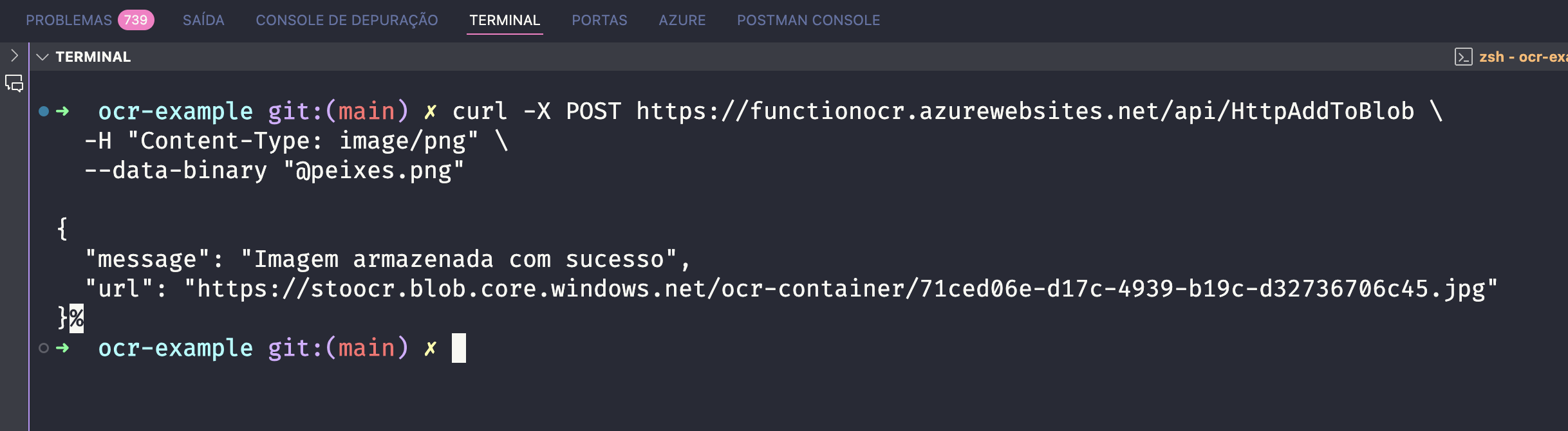 PoC executada com sucesso