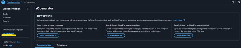 [AWS] IaC generator to migrate from ManagementConsole operation to CDK operation [IaC]