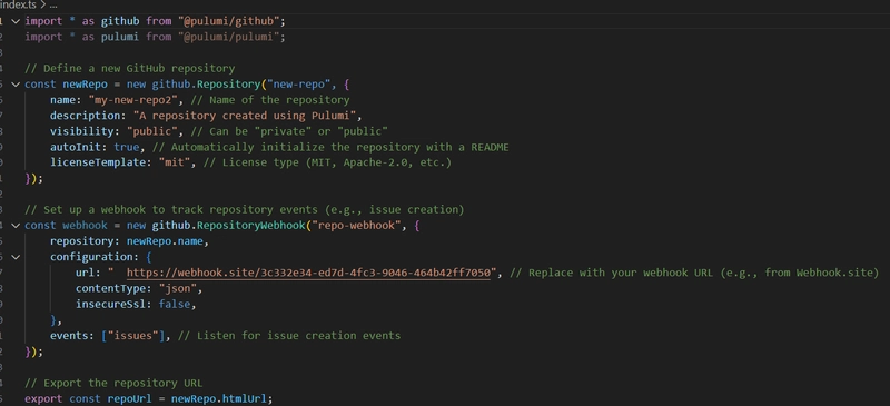Github Repository Manager with Pulumi