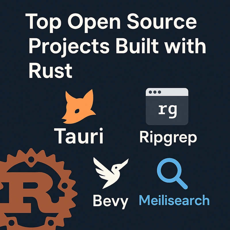 🔧 Top Open Source Projects Built with Rust (And Why They Matter in 2025)