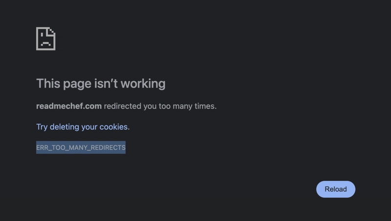 How I Fixed ERR_TOO_MANY_REDIRECTS with Cloudflare + Vercel