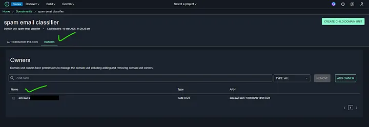 Domain management in Amazon SageMaker