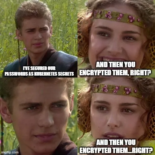 kubernetes secret meme