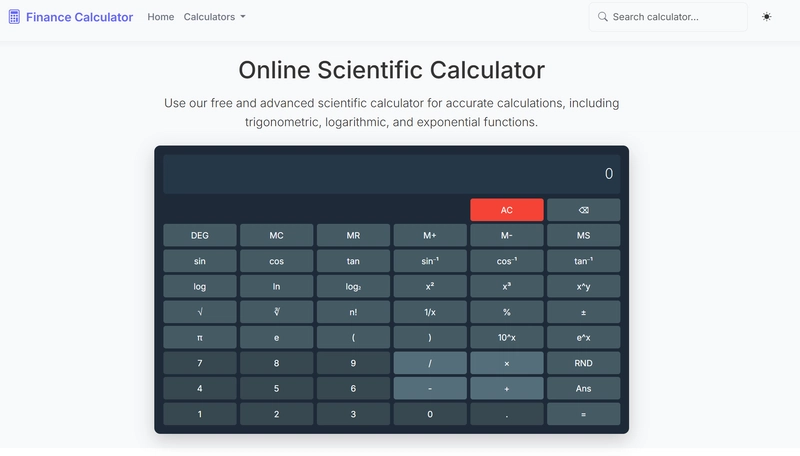 Unleashing AI: How I Built a Multi-Language Financial Calculator Website on My Own