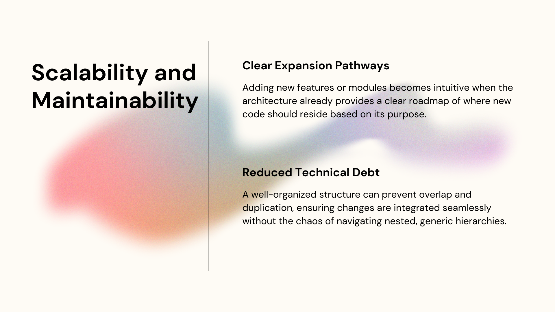 Scalability and Maintainability