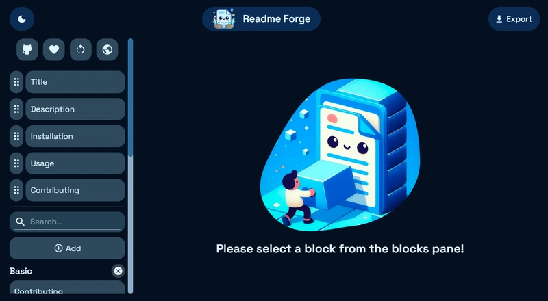 🚀 Readme Forge: The Ultimate README Generator for Developers