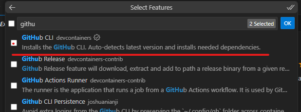 Imagem mostrando a feature Github-cli