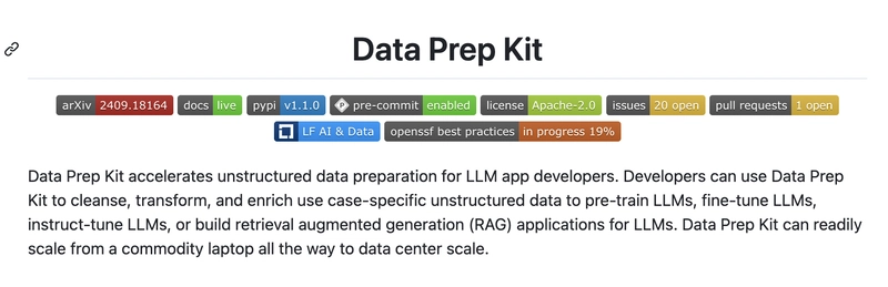 Crawling web sites using “Data Prep Kit”