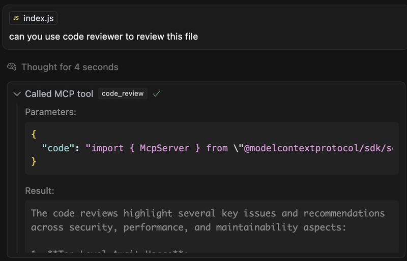 How to build MCP server that triggers an Agent using AI SDK
