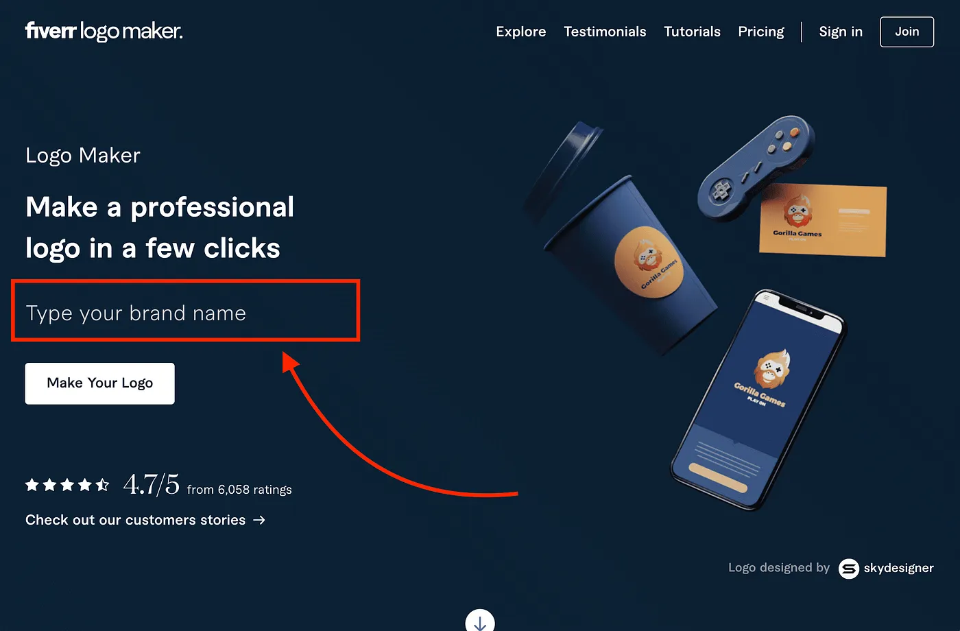 Source: Fiverr AI Logo Maker