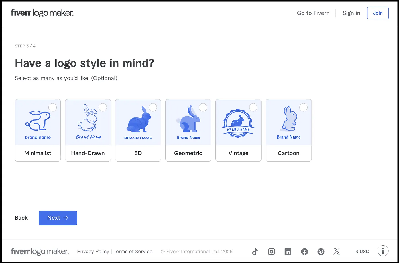 Source: Fiverr AI Logo Maker