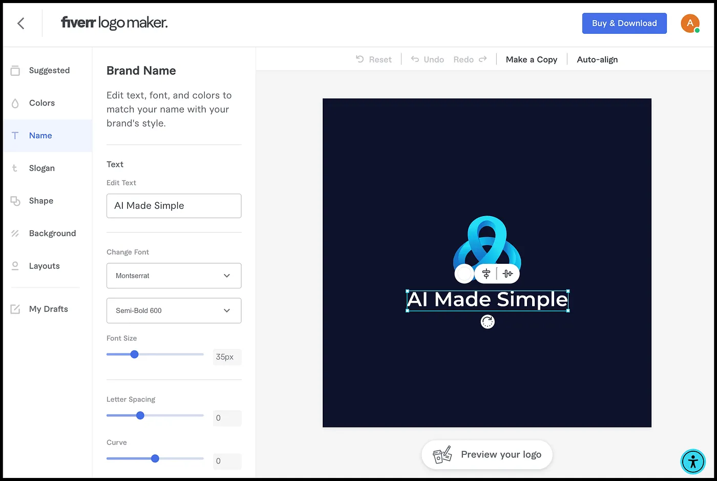 Source: Fiverr AI Logo Maker