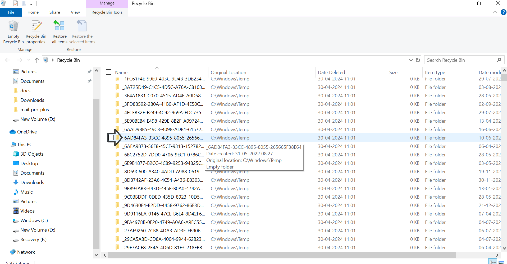 search file
