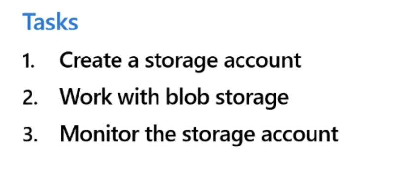 Create A Blob Storage