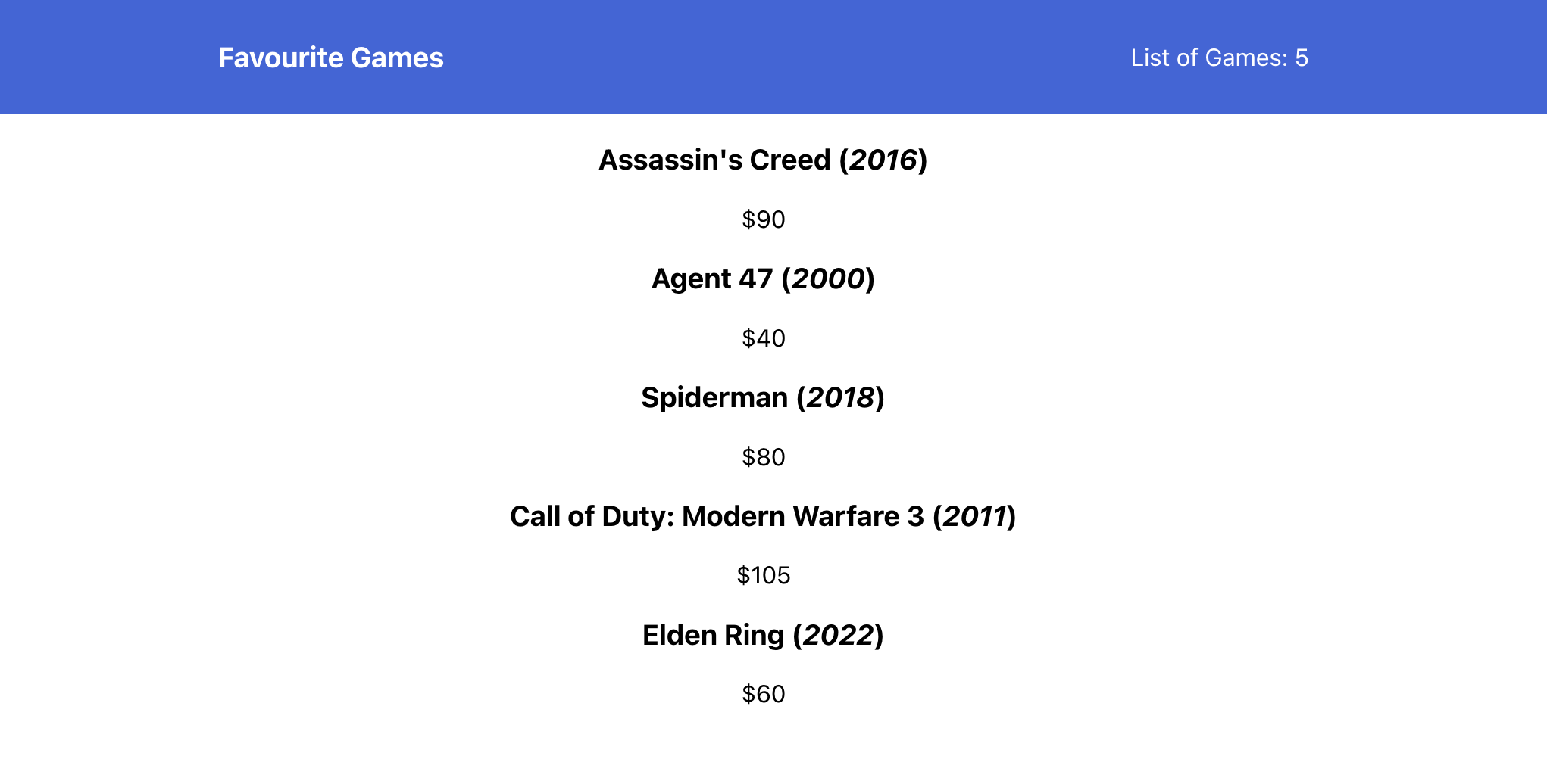app with header image