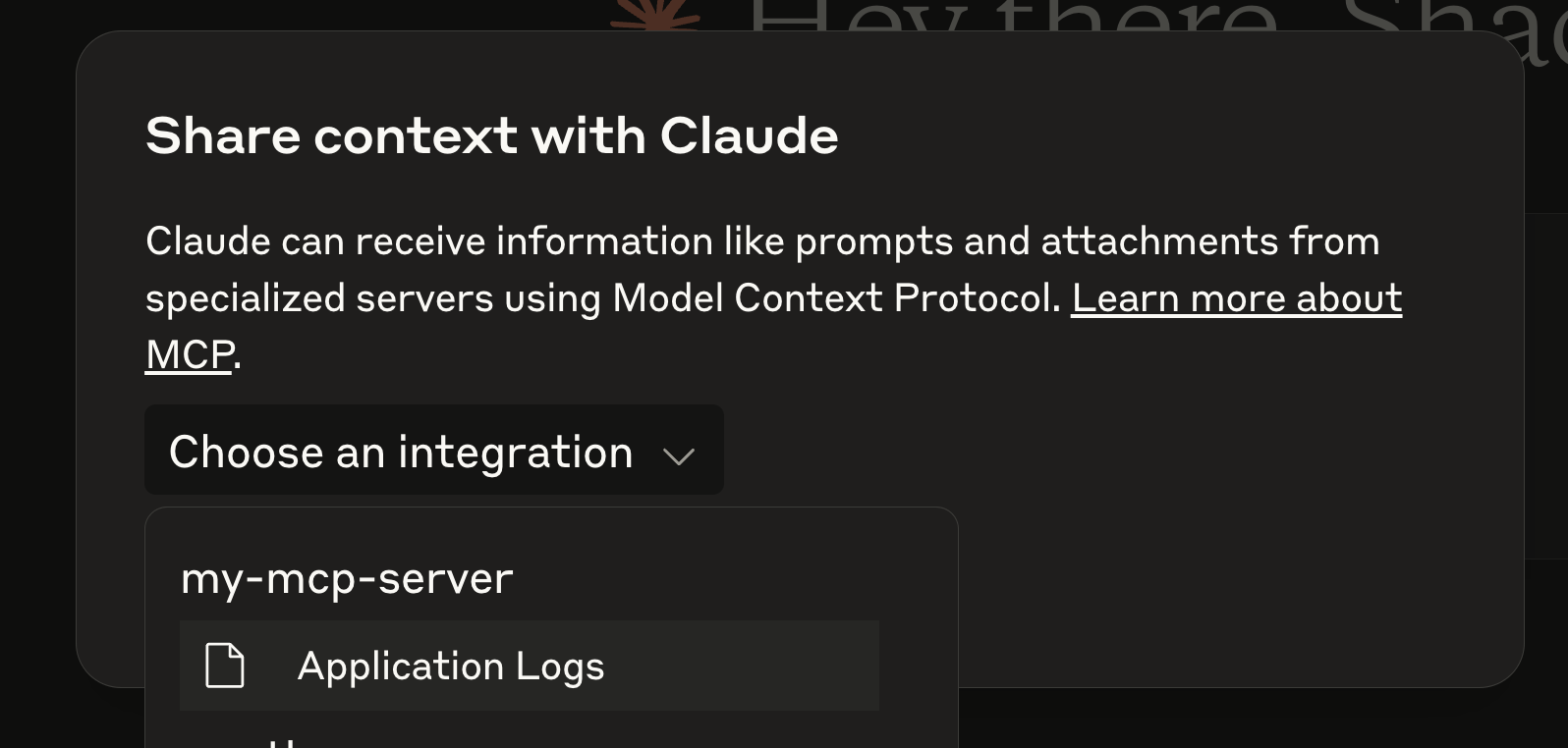 Choosing integration