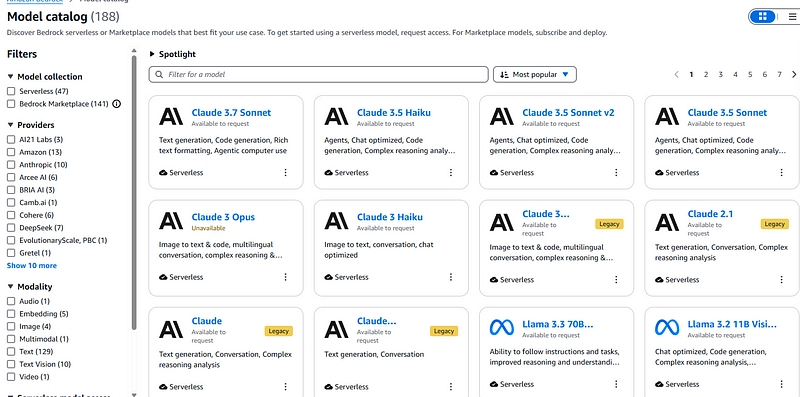 AWS AI  - Getting Started With Bedrock