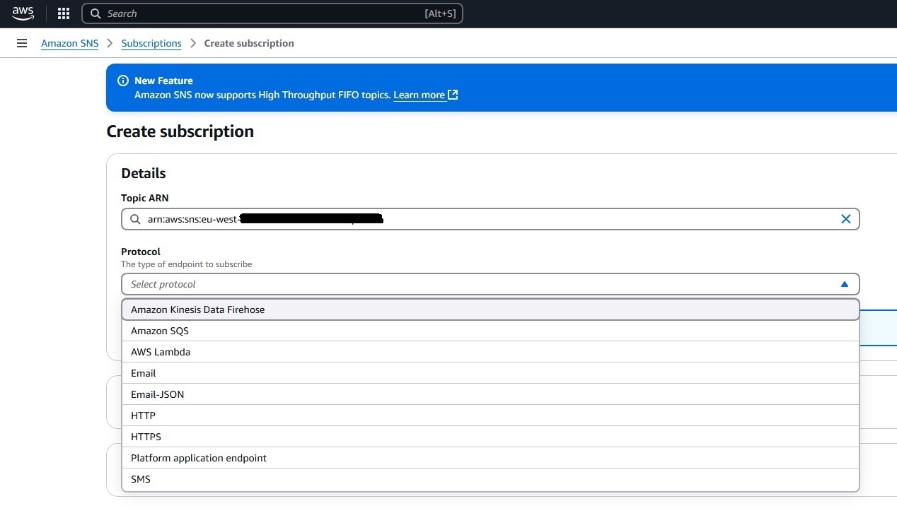 AWS Amazon SNS - Amazon Simple Notification Service 