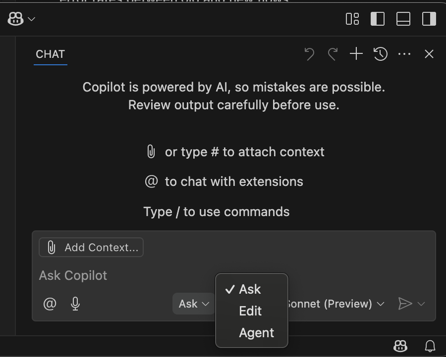 Copilot UI