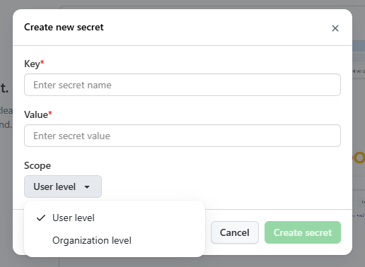 secret