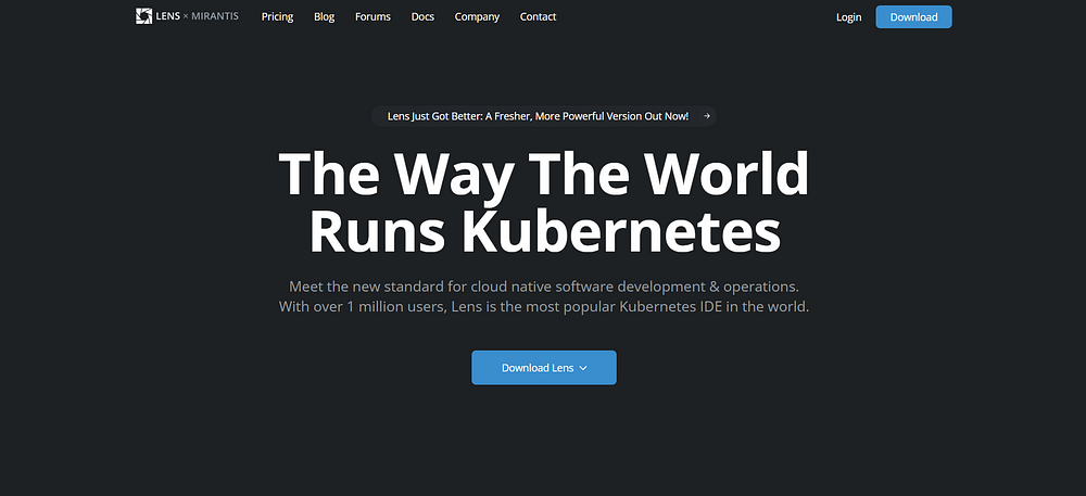 Lens - Kubernetes IDE