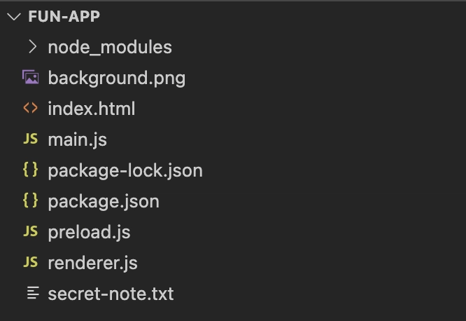 How to create cool project using ElectronJS framework ✿