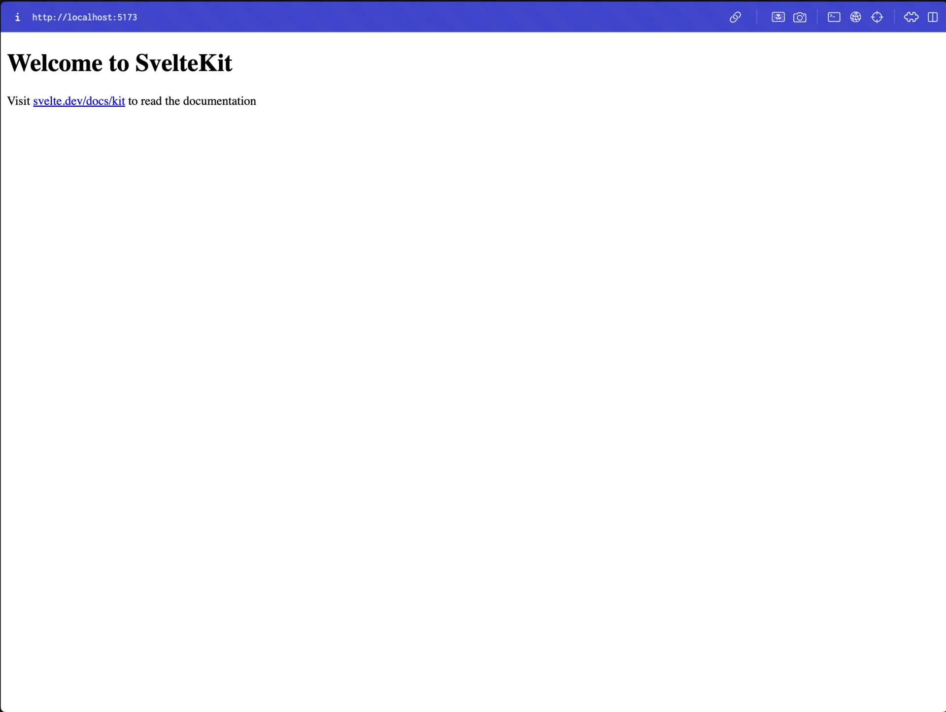 Running in localhost