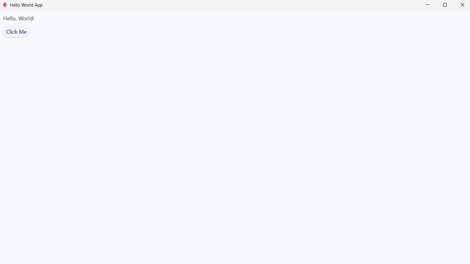 Hello World App