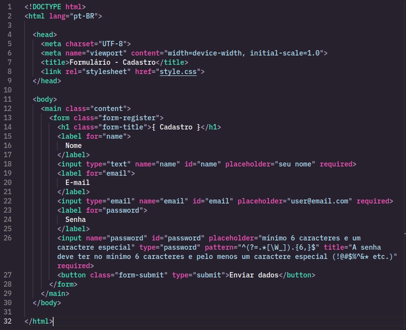 [Tutorial] Validação de formulário HTML5