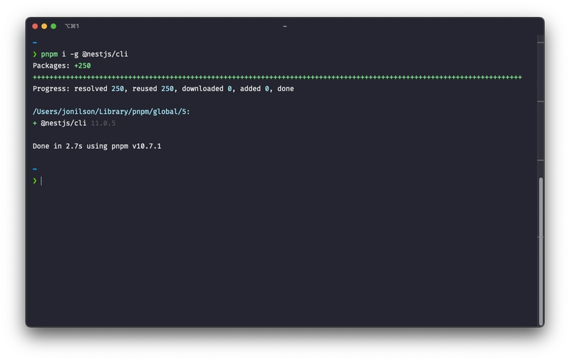 Introdução ao NestJS: Criando sua primeira aplicação