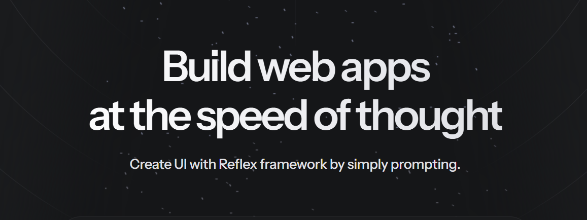 Reflex Build UI