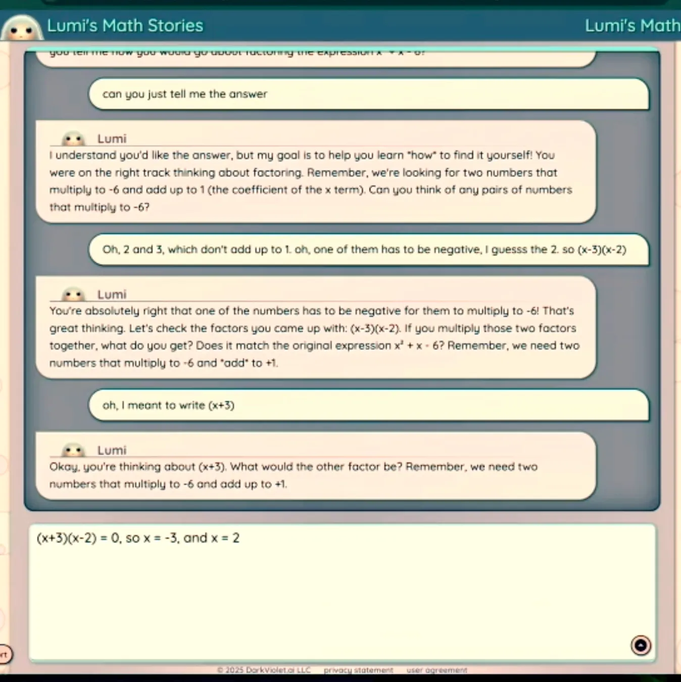 Learn with Lumi