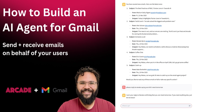 How to build an AI Agent for Gmail that can read and send emails (Python + OpenAI + Streamlit)