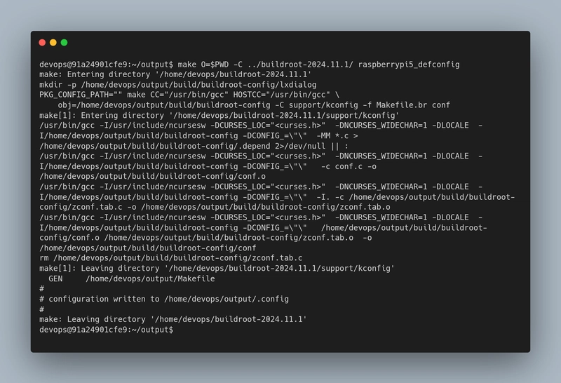 Custom Linux Image for Raspberry Pi 5: A Guide with Buildroot
