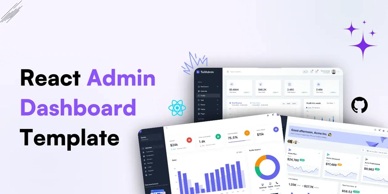 Top 21 Free React Dashboard Templates on GitHub