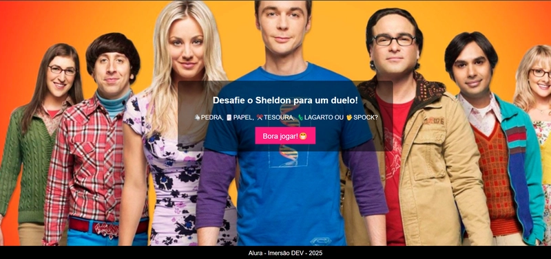 Aula02 - Desafie o Sheldon e sua equipe!