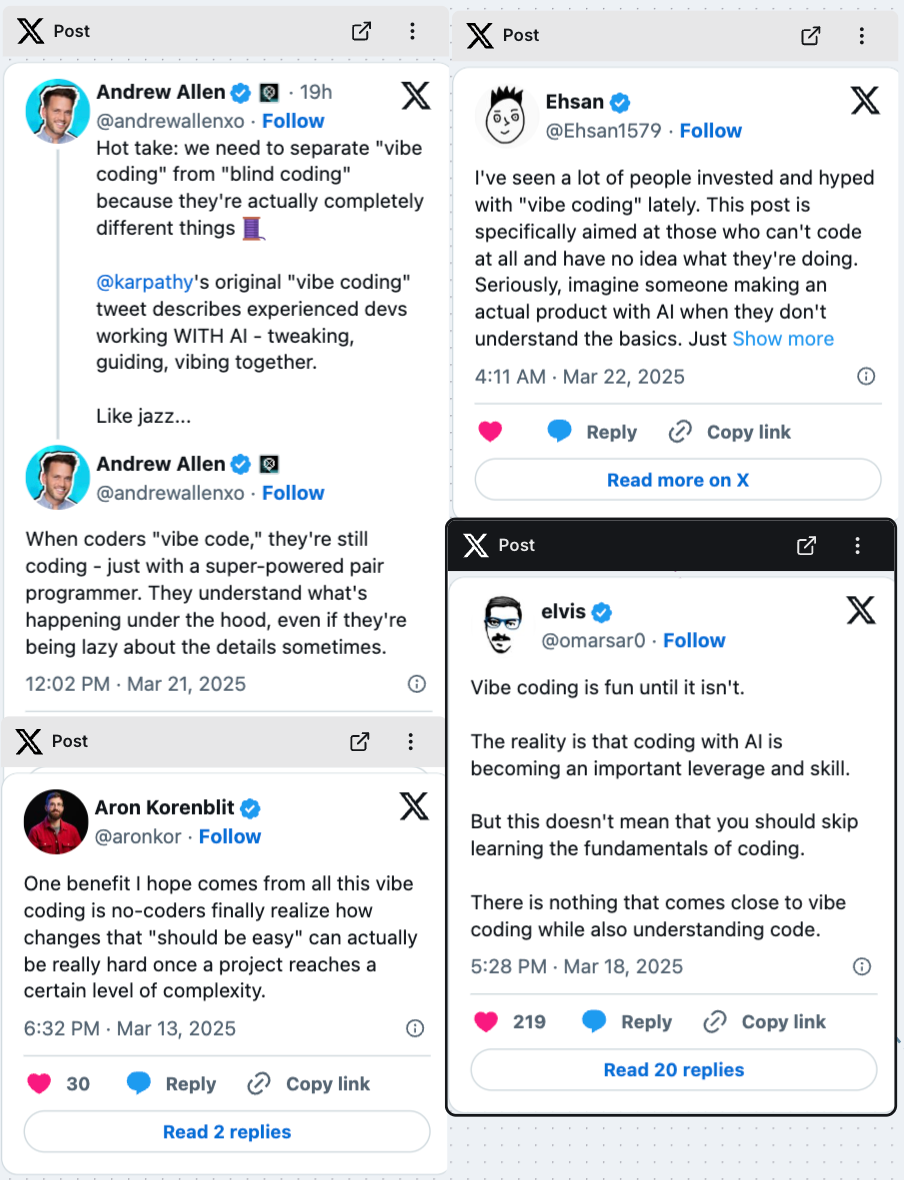 What developers think of vibe coding