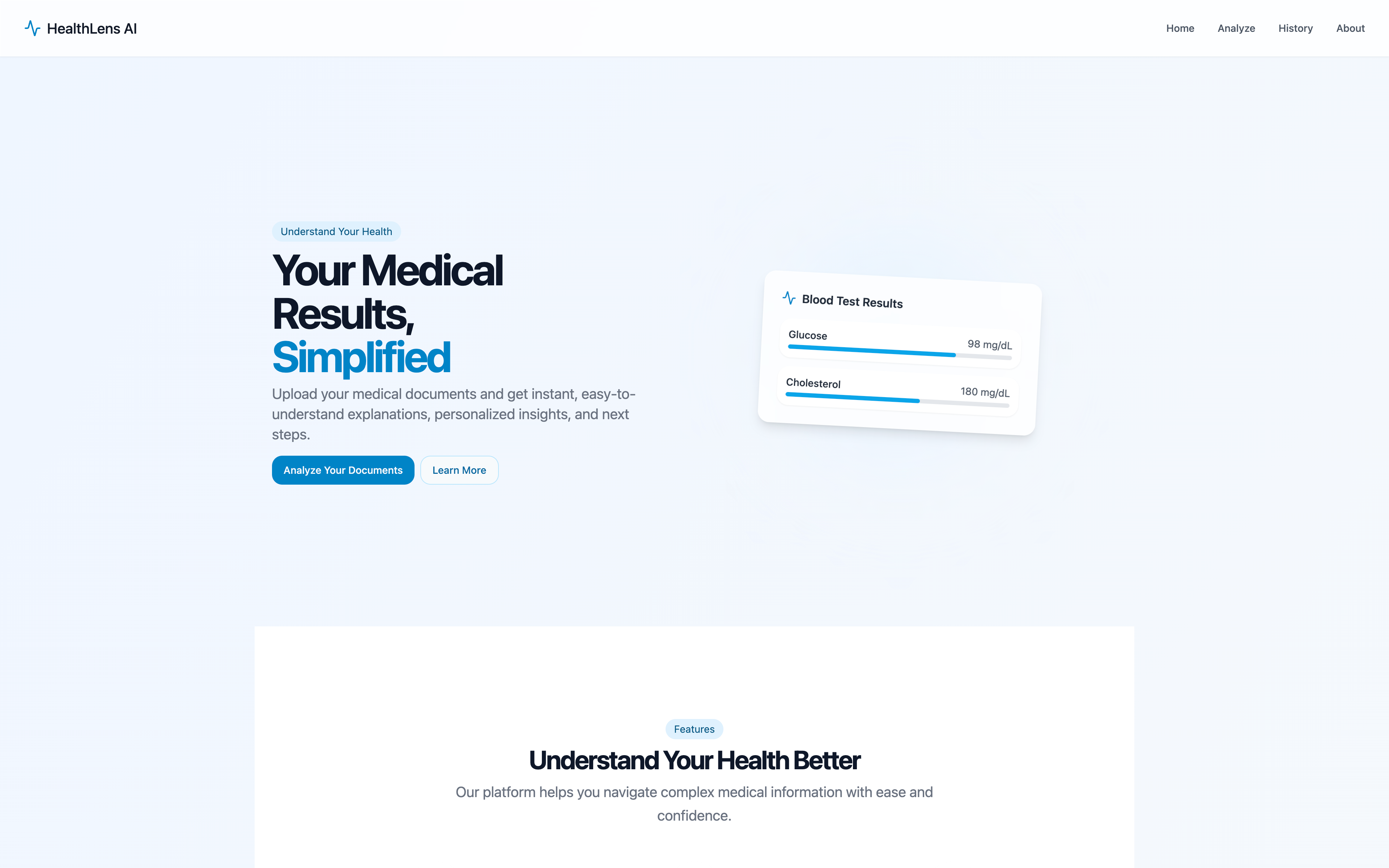 HealthLens AI