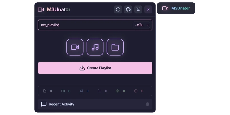M3Unator: Transform Any Open Directory into Beautiful M3U/M3U8 Playlists 🎬