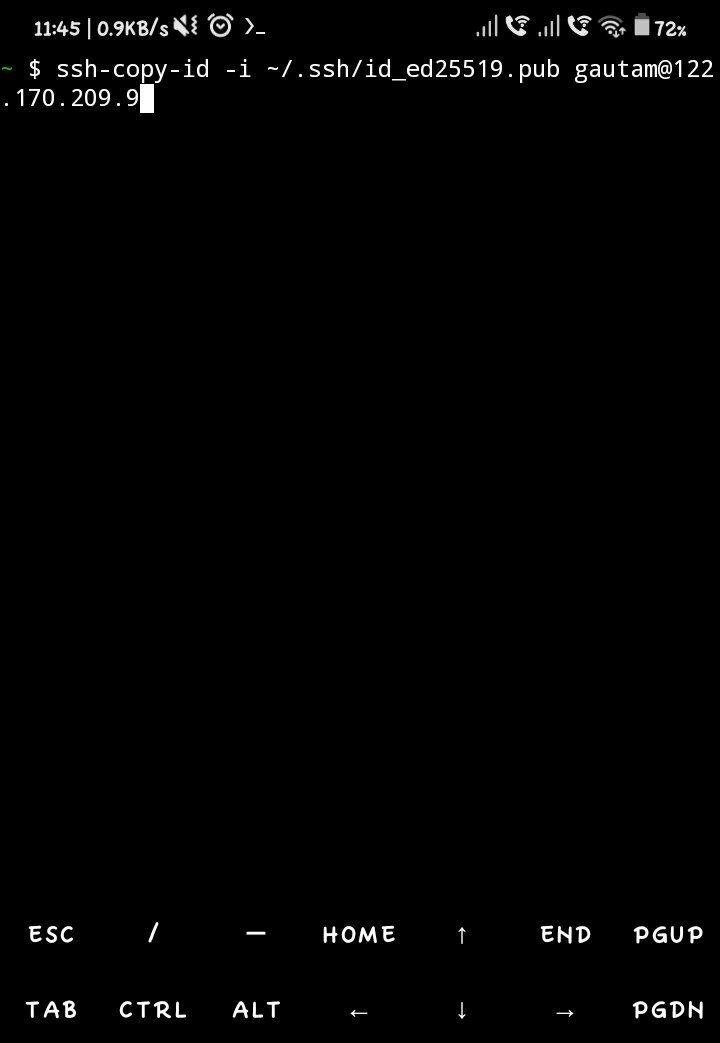 copy public key