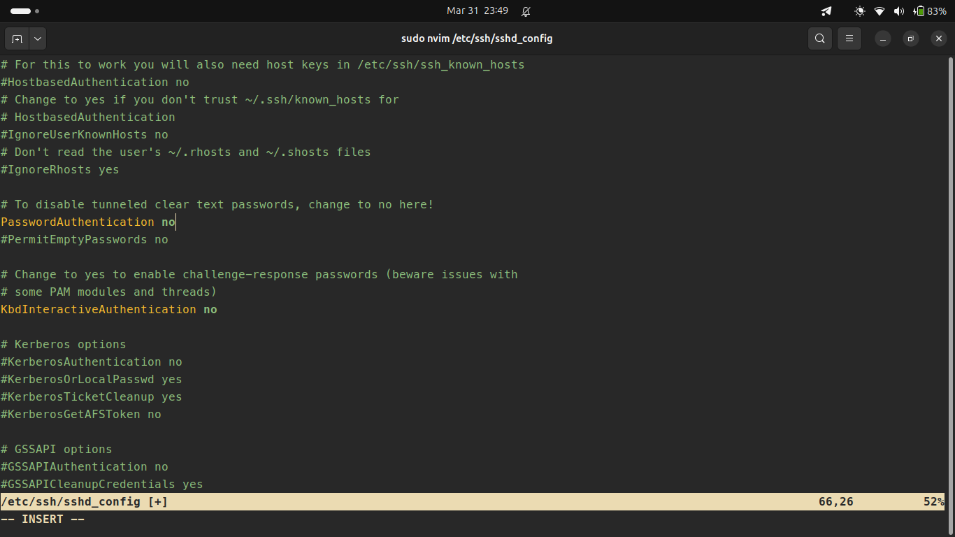 Password Authentication