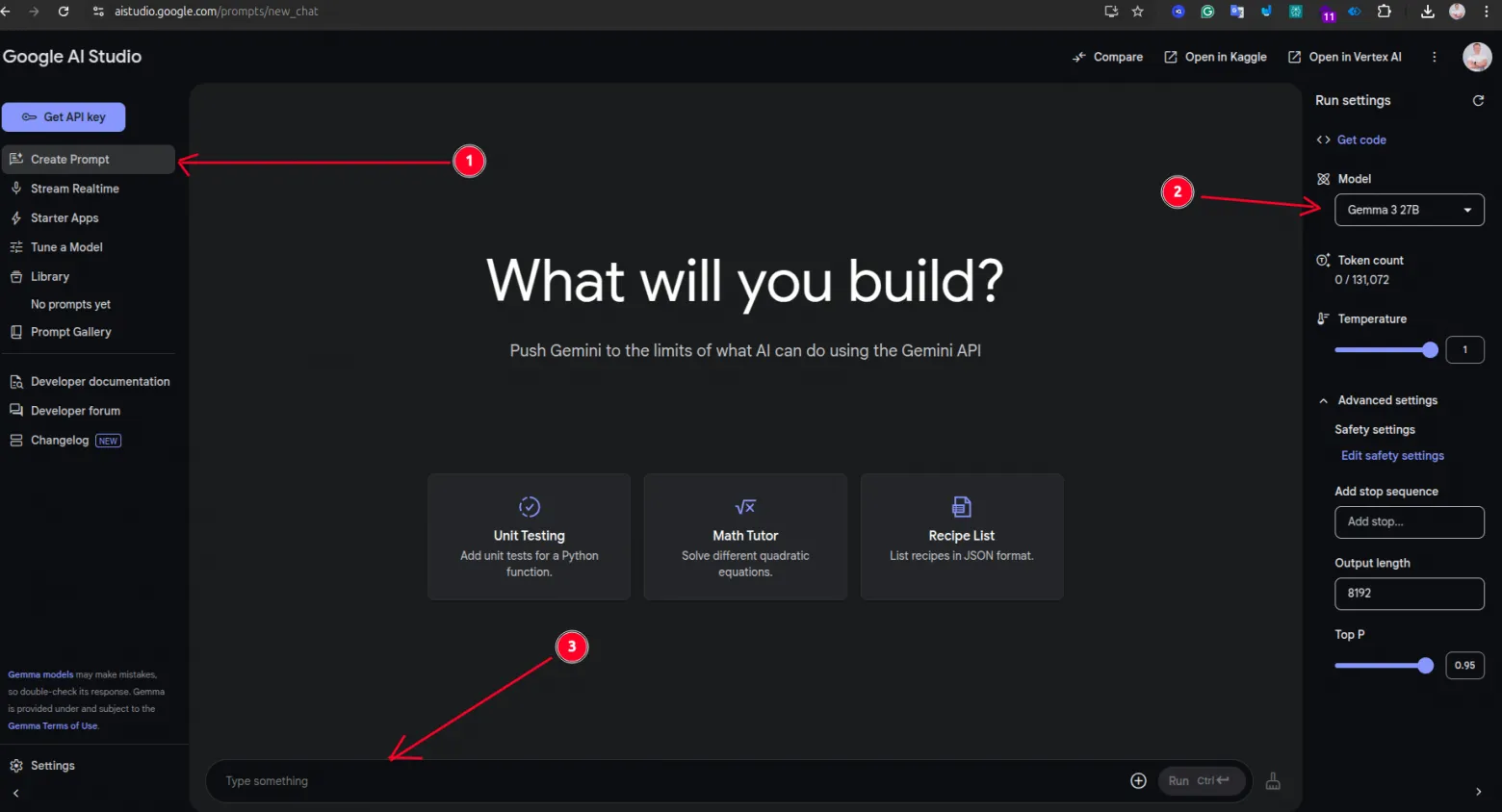 How to Use Gemma 3 in Google AI Studio